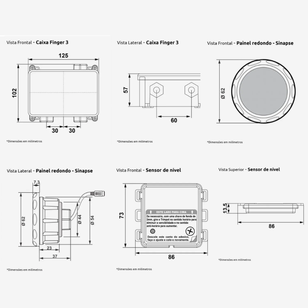 Acionador Sinapse Finger -3 - Bivolt - C. Sensor - Imagem 8