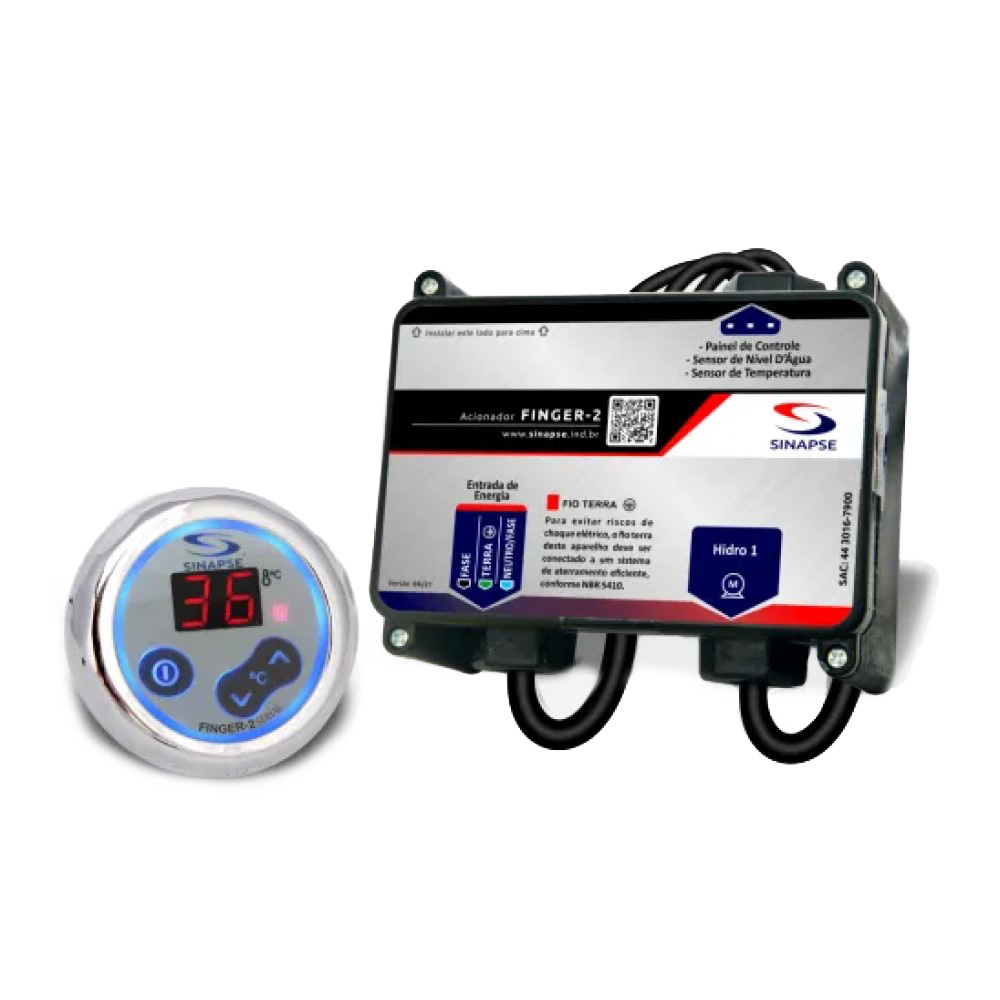 Acionador Sinapse Finger -2 - Bivolt - C. Sensor