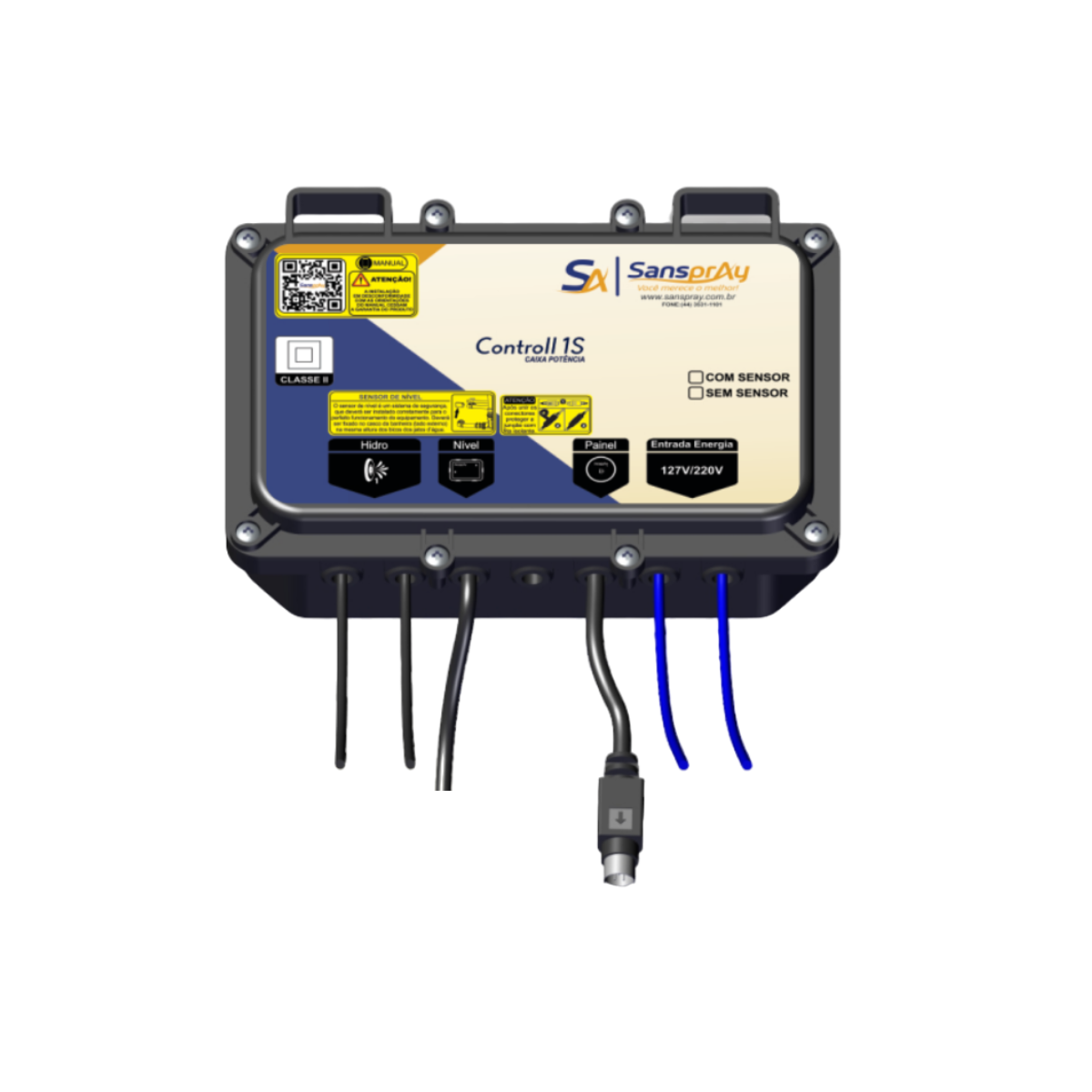 Acionador Sanspray On-Off Digital - S/ Sensor - Imagem 2