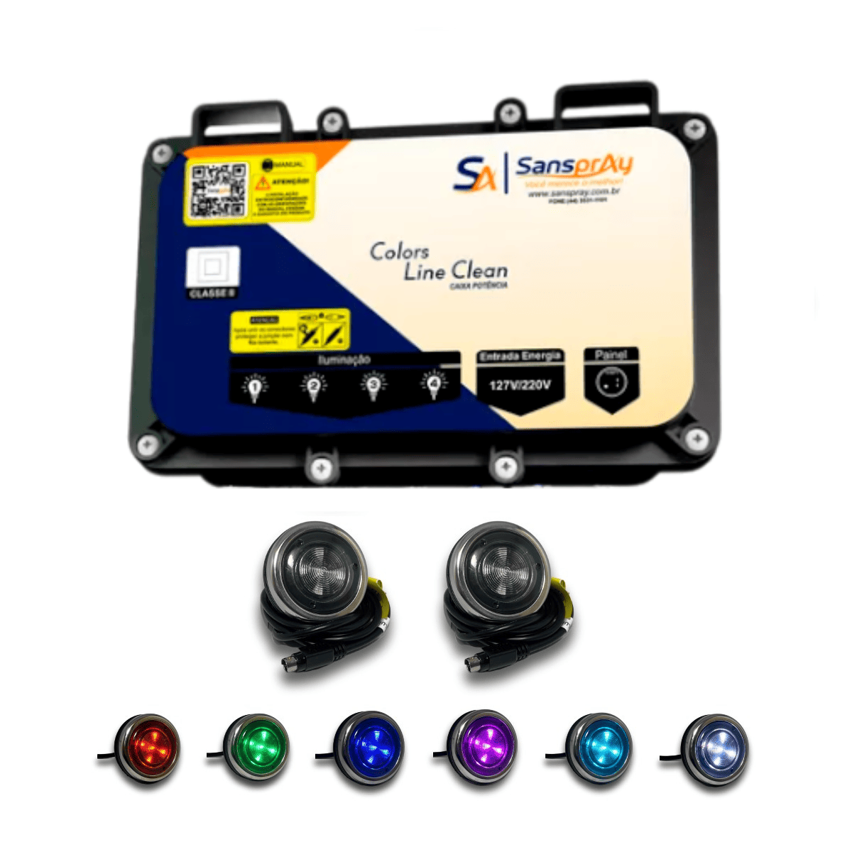 Aquecedor Sanspray Line Clean - 4 Funções 5000W - Imagem 4