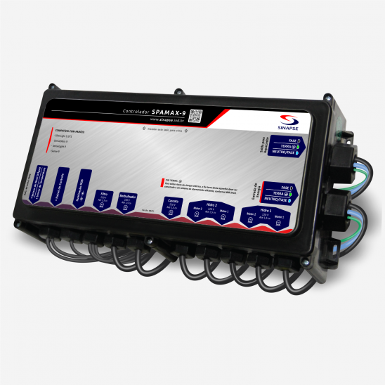 Controlador Sinapse Spamax Home 9 - 8000w - 220V - Imagem 4