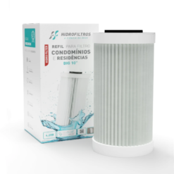 Alternative view of Refil Filtro de Água Polyflow Big 10" Hidrofiltros