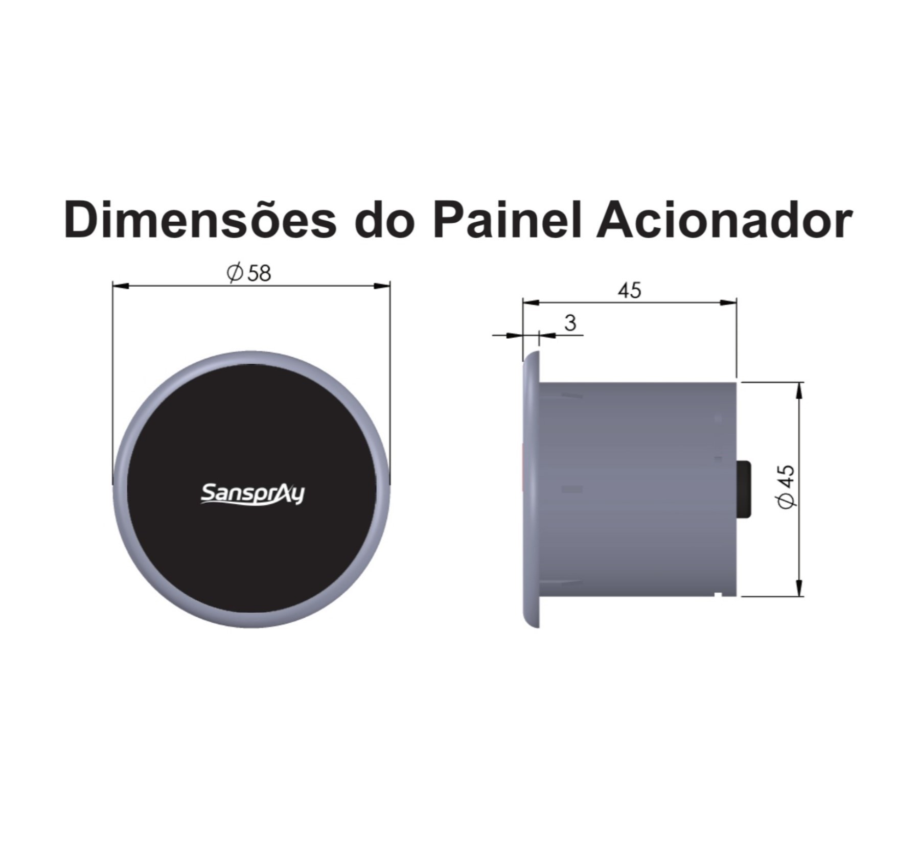 Painel Sanspray Cromoterapia Line Clean - Imagem 4
