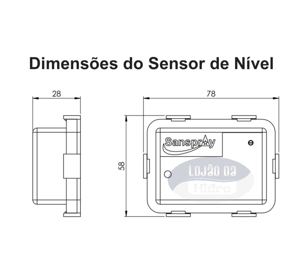 Kit Motobomba Lepono LSPA 1/2 CV + Aquecedor Sanspray 3 Funções Digital (220v) - Imagem 12