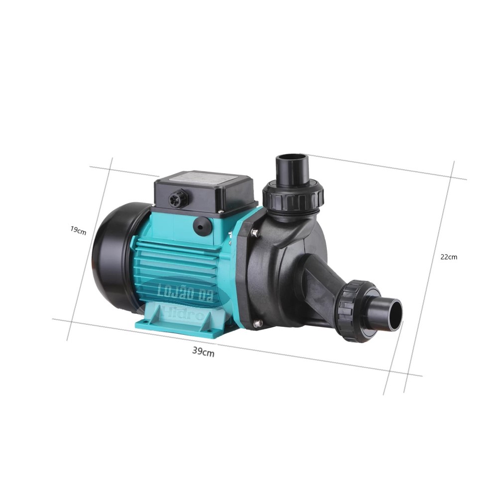 Kit Motobomba Lepono LSPA 1.0 CV + Aquecedor Sanspray 3 Funções Digital (220v) - Imagem 8