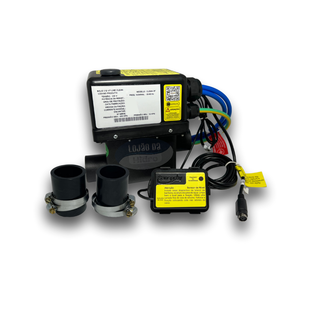 Kit Motobomba Lepono LSPA 1/2 CV + Aquecedor Sanspray 3 Funções Digital (220v) - Imagem 6