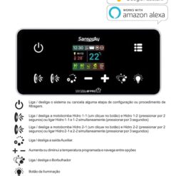 Alternative view of Aquecedor Digital Smart Sanspray - 8F PRO 8.000W - 220V