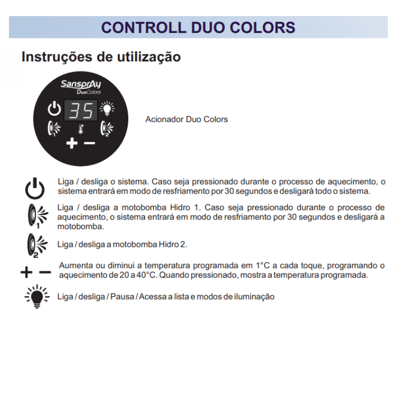 Aquecedor Sanspray Duo Colors - 8000w - 220v - Imagem 3