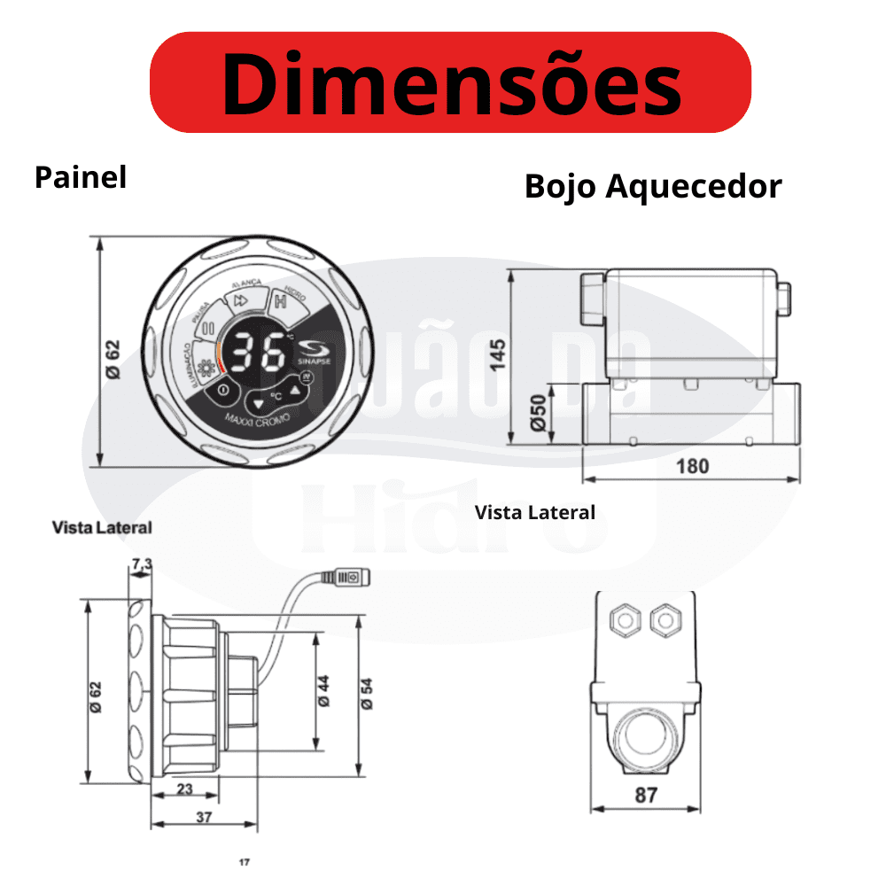 Aquecedor Sinapse - Maxxi Cromo - Imagem 6