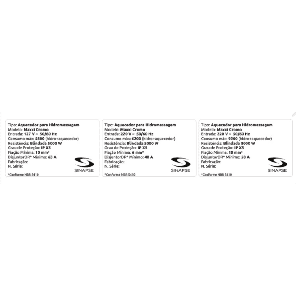 Aquecedor Sinapse - Maxxi Cromo - Imagem 8