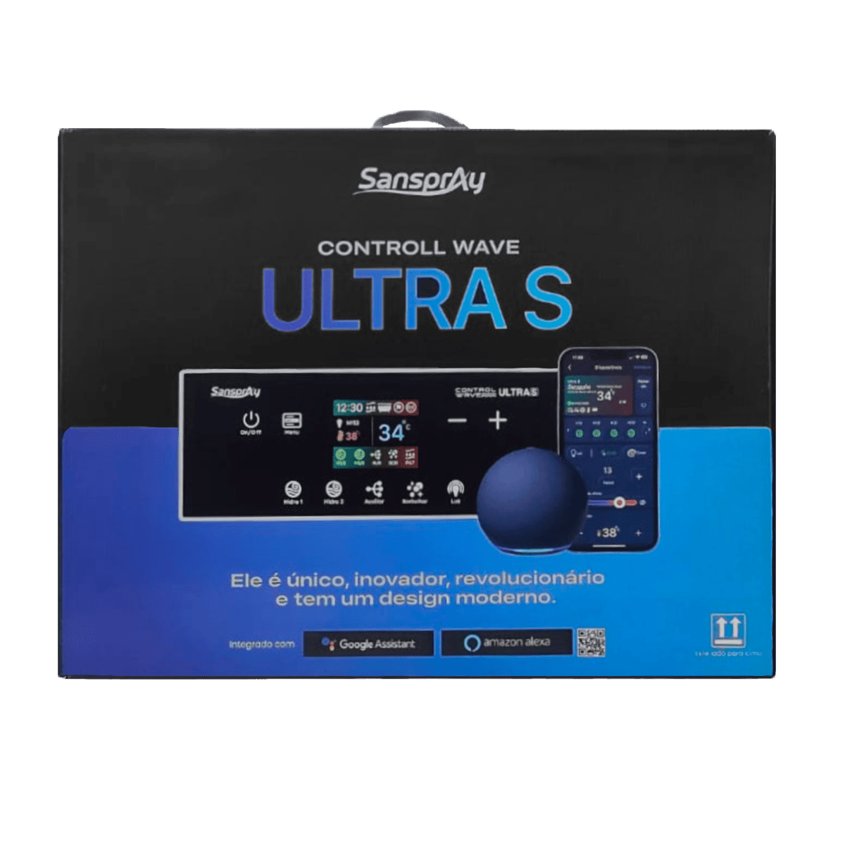 Aquecedor Digital Smart Sanspray - Wave Ultra S - Imagem 3