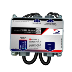 Alternative view of Acionador Sinapse Finger Cromo - Bivolt / com sensor de nivel