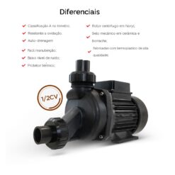Alternative view of Motobomba Komeco Aquajet 220 - Hidromassagem e Spa